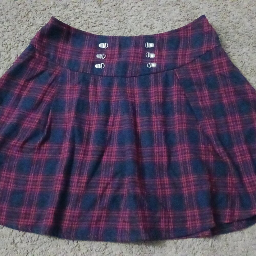 Plaid Skirt